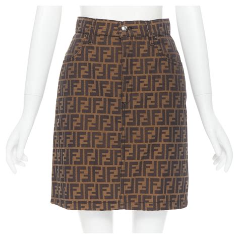 fendi skirt logo zucca|zucca handbags for sale.